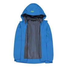 CMP Regenjacke aus Ripstop mit Kapuze (wasserdicht) regattablau Kinder